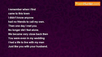 Rosemary Monahan - My First Friend