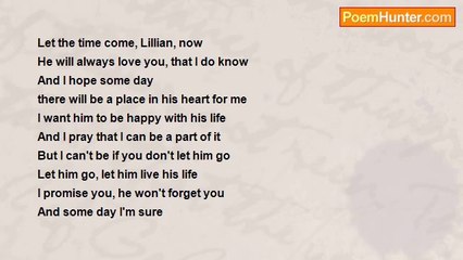 Rosemary Monahan - A Letter To Lillian
