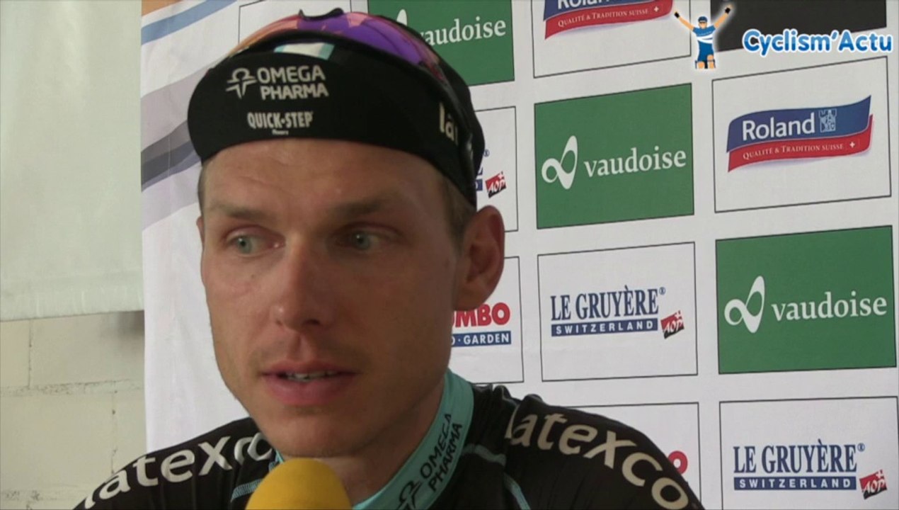 Tony Martin, maillot jaune de la 4e étape du Tour de Suisse 2014