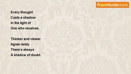 Tirupathi Chandrupatla - Thought about Thoughts