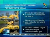 Rusia venderá gas a Ucrania pero ahora sólo con pagos por adelantado