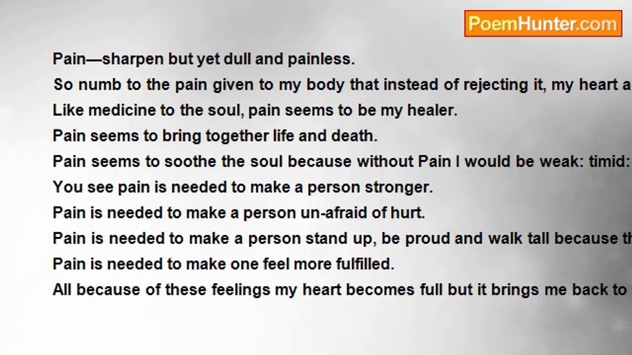 Crystal Tutson - .PAIN.