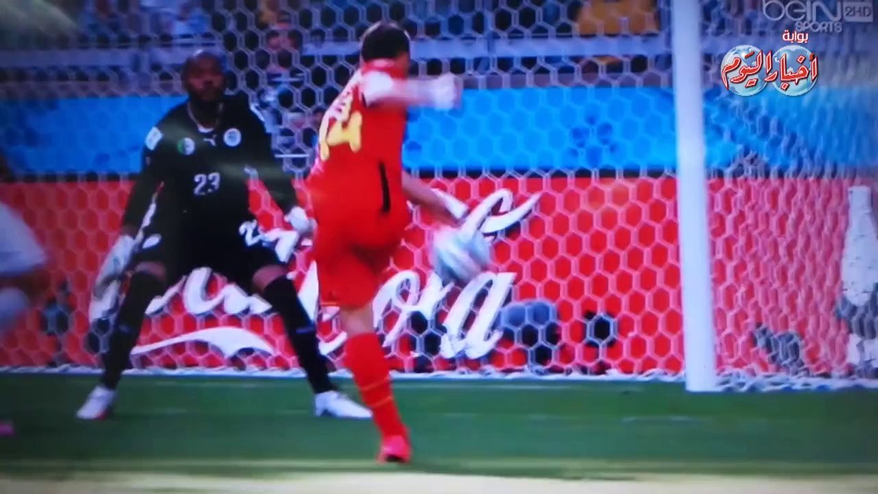 الهدف الثاني لبلجيكا في مرمى الجزائر