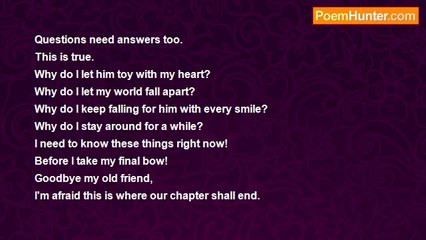 alice spakrs - Unanswered Questions