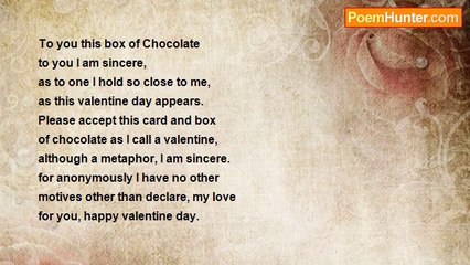 chas garcia - A Chocolate Valentine