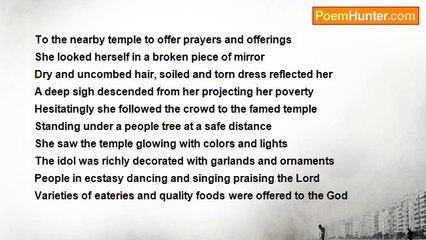 Somanathan Iyer - The destitute Girl