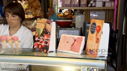 Helado de Picota del Jerte, la propuesta refrescante del Mercado de San Miguel