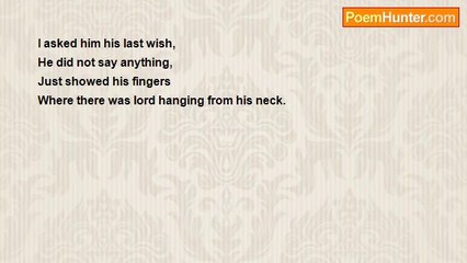 Prasanta Kumar Mahapatra - Last Wish