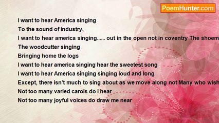 beresford mitchell - I Want To Hear America Singing
