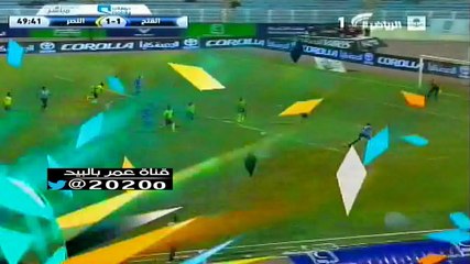 هدف جميل  لـ يحى الشهري في الفتح [  لقطه كامله  ] صانع عبدالغني و المساعد التون