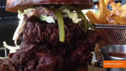 Chocolate Fried Chicken On Restaurant's Menu