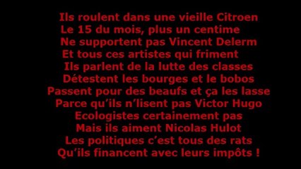 parodie Renaud Les Prolos (Les bobos)