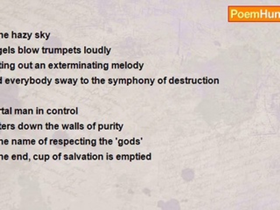 Teddy temple - Symphony Of Destruction