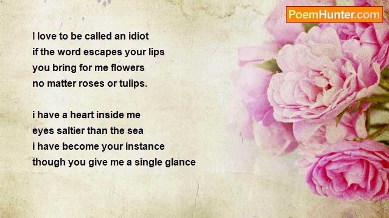 Vishal Sharma - An idiot boy