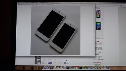 NEW iPhone 6 5.5  Gold Leaked Pics 4K Video