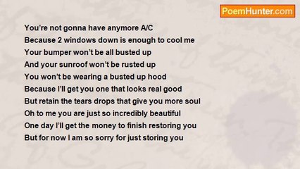 MAD DEW - Old Hatchback Painted Blue