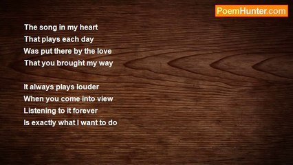 Ray Hansell - Song In My Heart