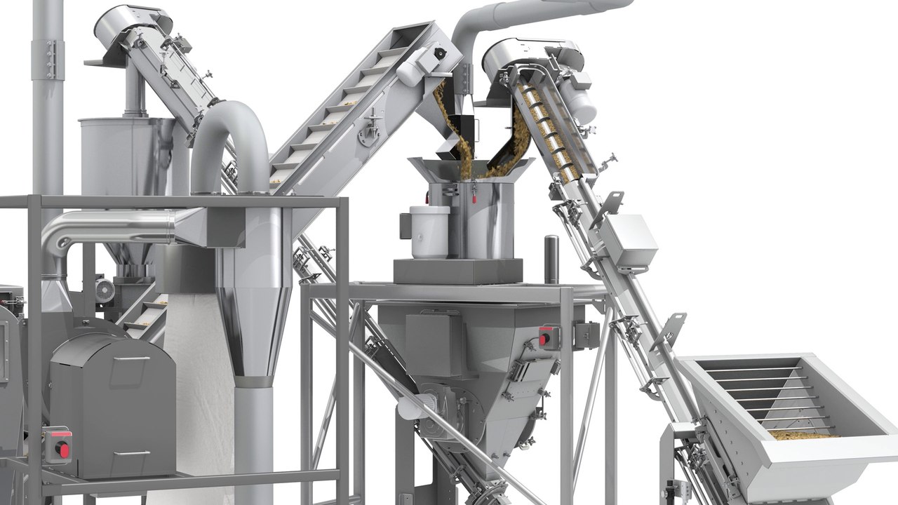 Product Separator for Recovery of Packaged Contents and Reclaim of Packaging Materials.