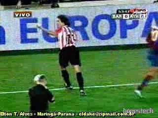 barcelona-ronaldinho humilhando