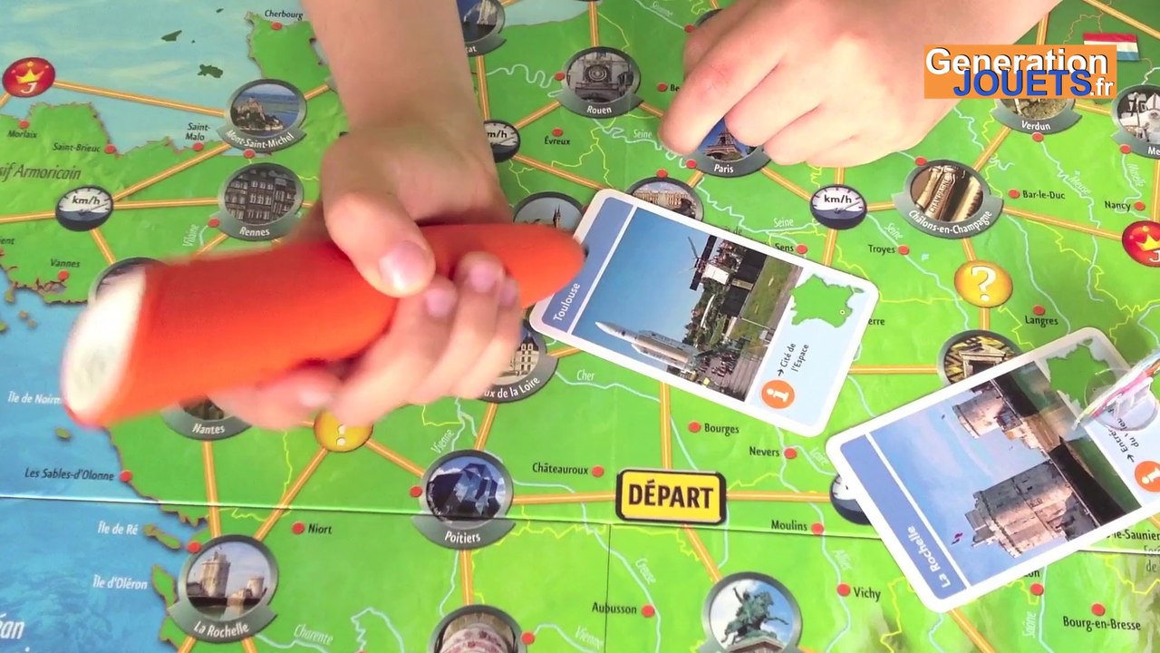 Stylo Tiptoi pour jeu Ravensburger Voyage en France