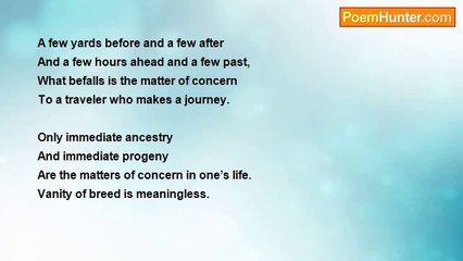 Rm.Shanmugam Chettiar. - Vanity Of The Breed