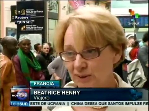 La huelga de trenes en Francia cumple su primera semana