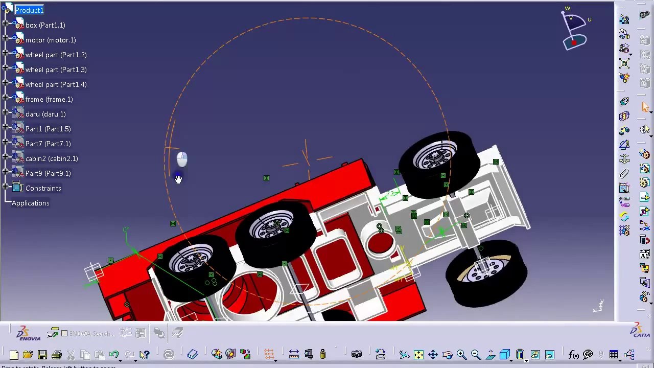 Fire Truck project 9 CATIA V5 by Balazs Barcza_VP8.webm Barcza Design