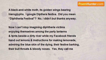 J.C. Carter - Diphtheria Festival