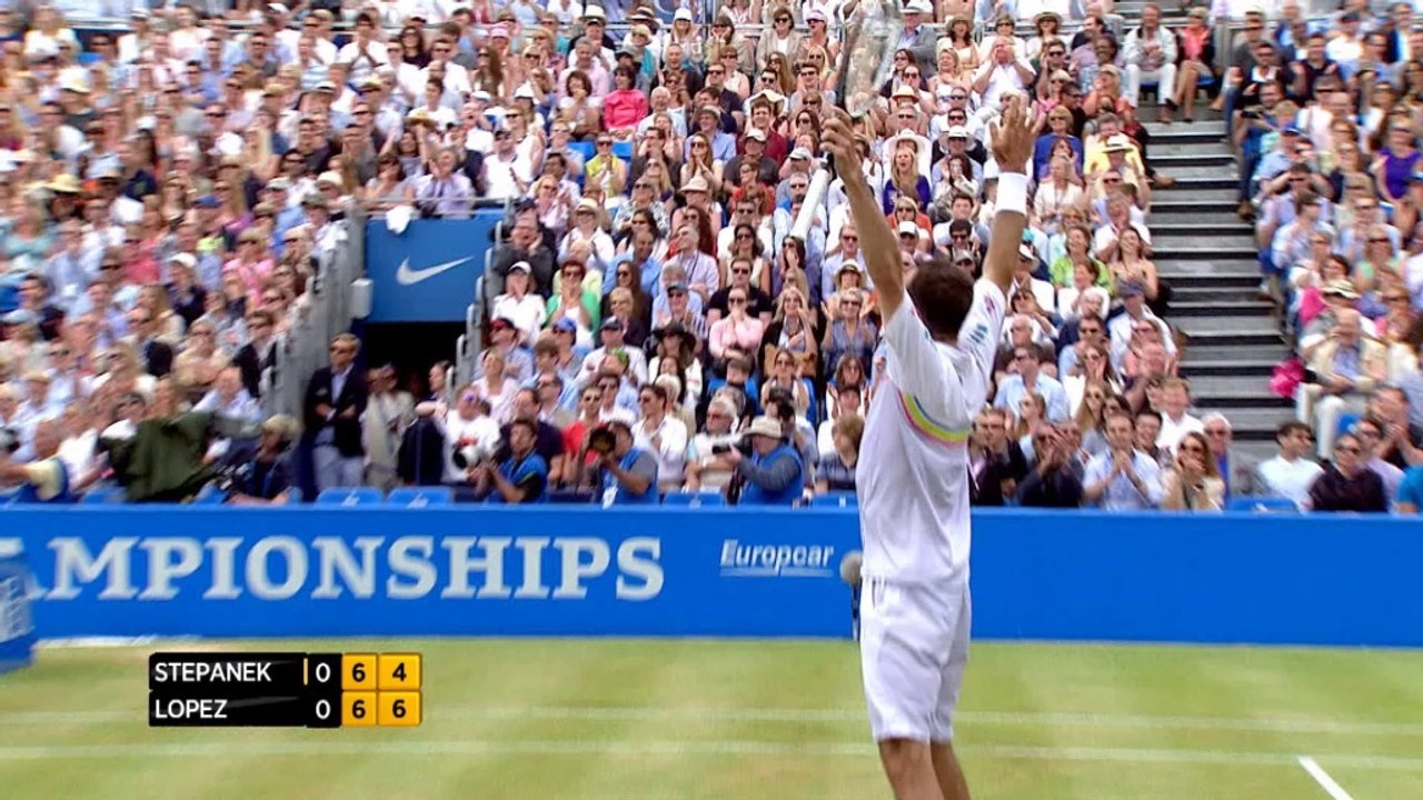 Queen's Club: Stepanek mit Punktgewinn des Jahres