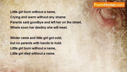 Jasmin Alice Read - Little Girl Born