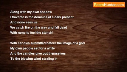 M.D Dinesh Nair - NONE TO FEEL THE STENCH