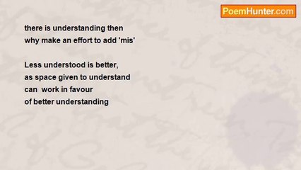 kalpana shah - In Every Misunderstanding