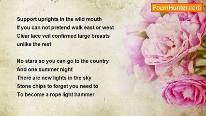 Is It Poetry - Night Time Summer Skies