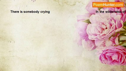 MOHAMMAD SKATI - A CRY IN THE WILDERNESS