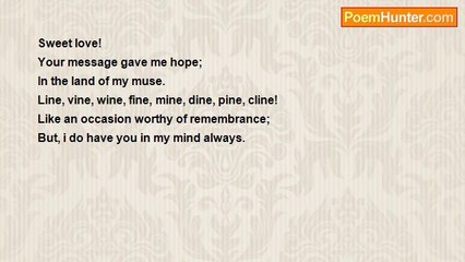 Edward Kofi Louis - Your Message Gave Me Hope