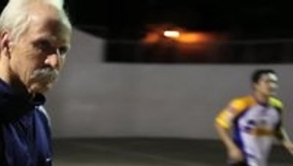 Pro Soccer Player Sean Garnier disguised as an old man