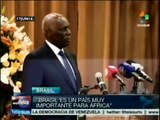 Angola y Brasil amplían alianzas de cooperación comercial