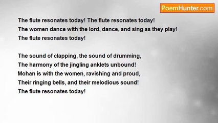 Narsinh Mehta - The flute resonates today!