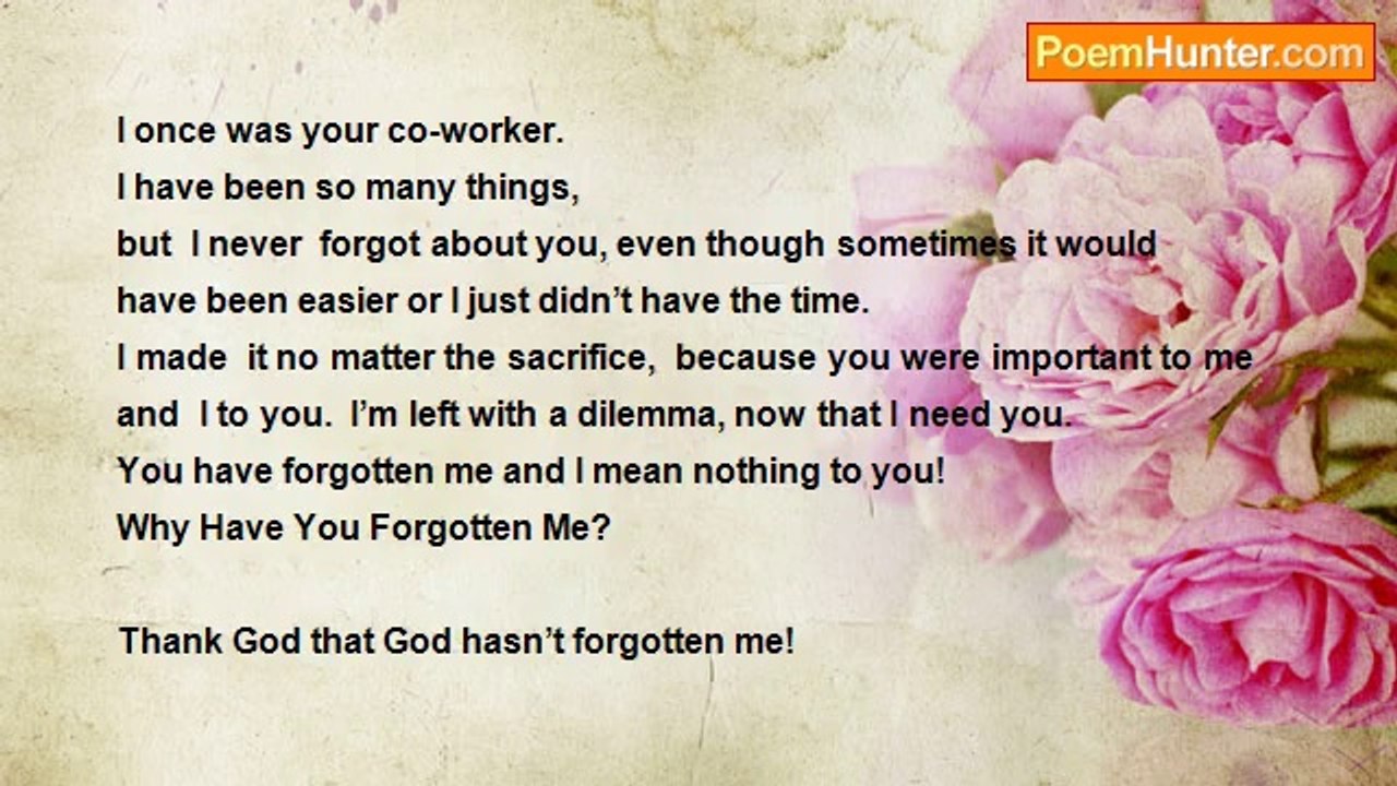 GREG DARNELL - Have You Forgotten Me