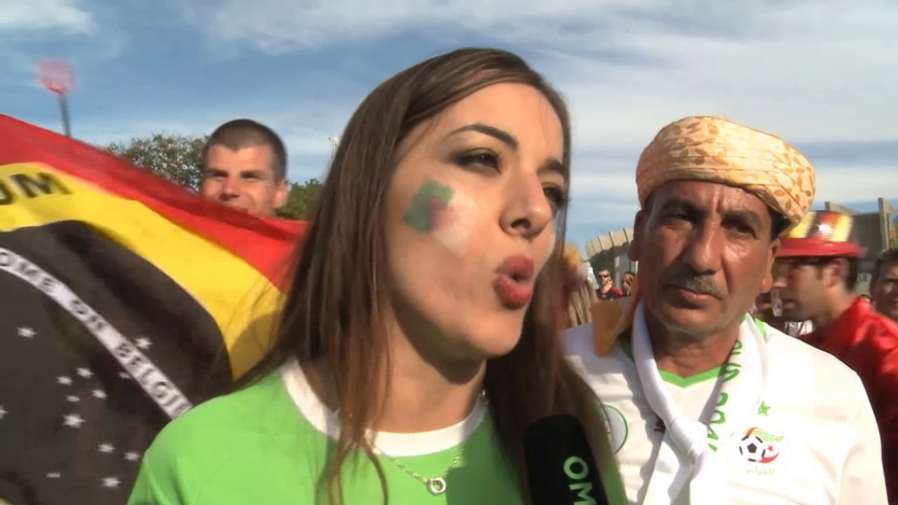 Groupe H - Les fans algériens ne désespèrent pas