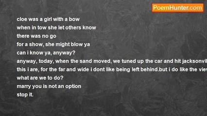 chris bowen, a.k.a to wit - cloe part 4