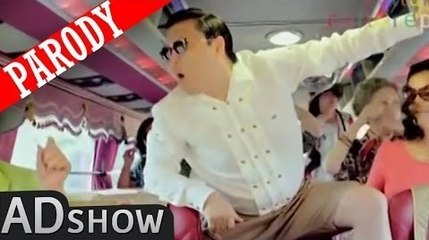 Gangnam Style PARODY! PSY without music? So weird!