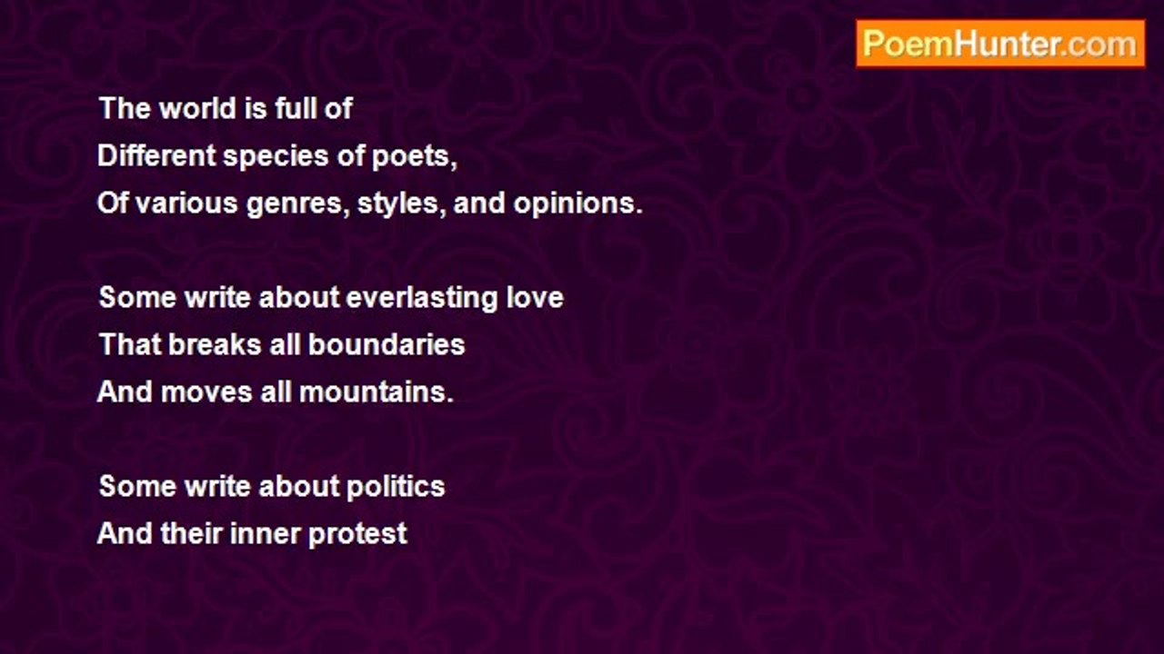 Irene Bitter - Of Poets and Poems