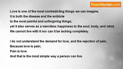 Sierra Staten - Love Is Pain; Pain Is Love