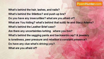 Sylvia Loven Carter - 'What Are You Afraid Of? '