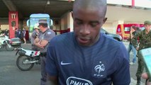 World Cup: France players train, speak to fans