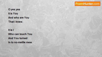 gajanan mishra - O Yes,  It Is You