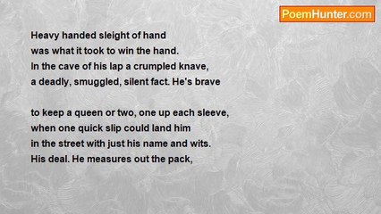 Thomas Edward Puleston Rickarby - The Cheat