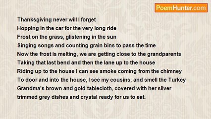 Cynthia Long - Over The River and Through The Woods