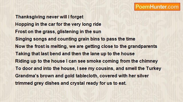 Cynthia Long - Over The River and Through The Woods